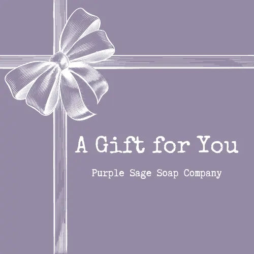 GIFT CARD FOR SALE PURPLE SAGE SOAP COMPANY