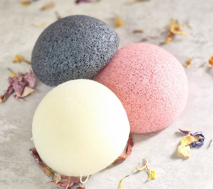 Konjac sponge, plant based, by Purple Sage Soap company